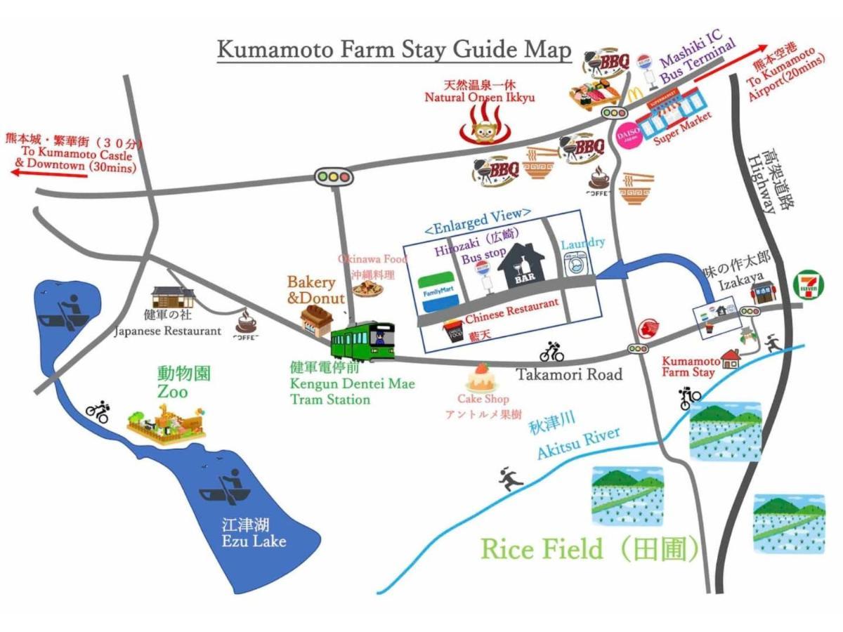 Kumamoto Farm Stay - Vacation Stay 12032V المظهر الخارجي الصورة